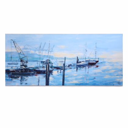 Museumshafen im Winterlicht