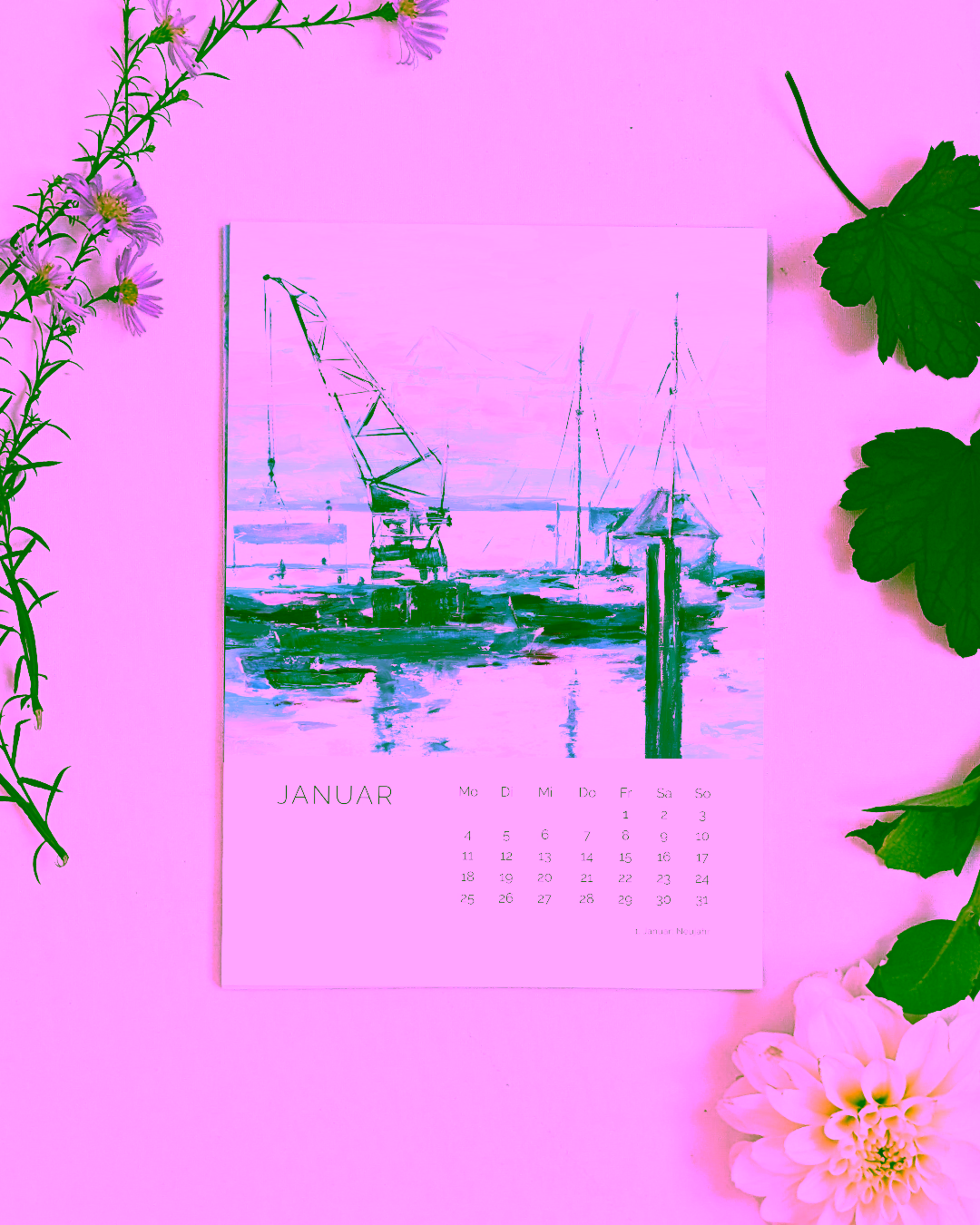 Kalender 2027 Sonja Wythe Januar